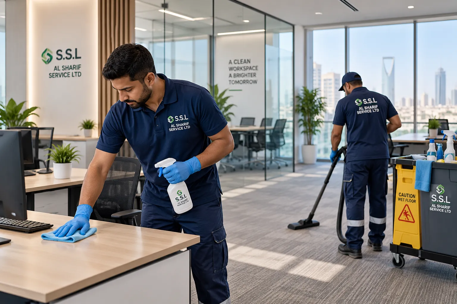 COMMERCIAL & OFFICE CLEANING